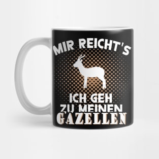 Gazellen Spruch Afrika Wildtier Savanne Mug